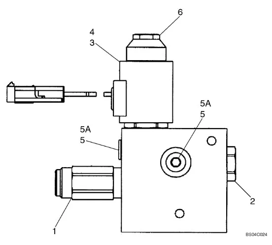 87447123 - Клапан